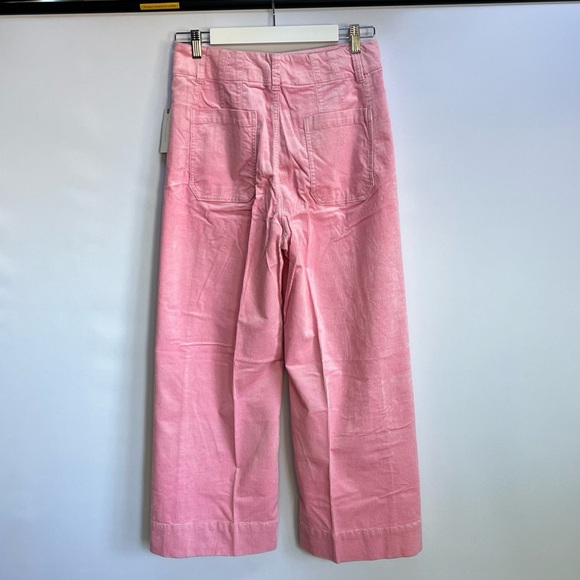 NWT Anthropologie Maeve The Colette Cropped Wide-Leg Corduroy Pants - Picture 11 of 14